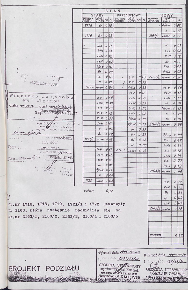 EP - Ewidencja parkowa, skan nr 66