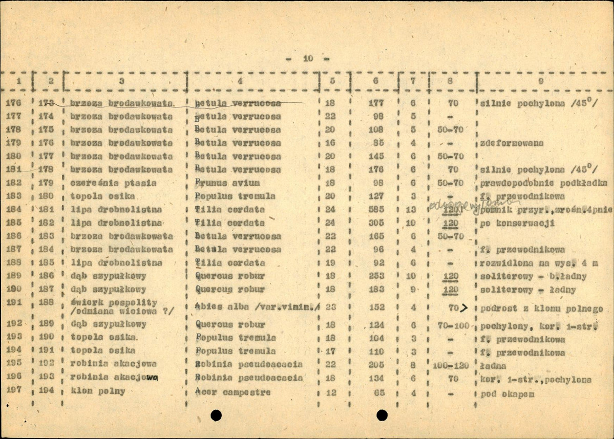 EP - Ewidencja parkowa, skan nr 32