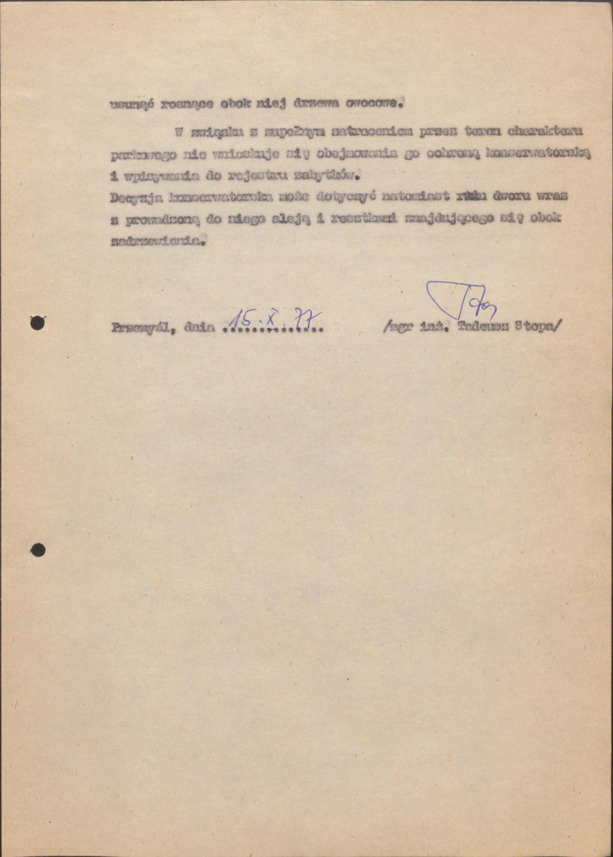 EP - Ewidencja parkowa, skan nr 13