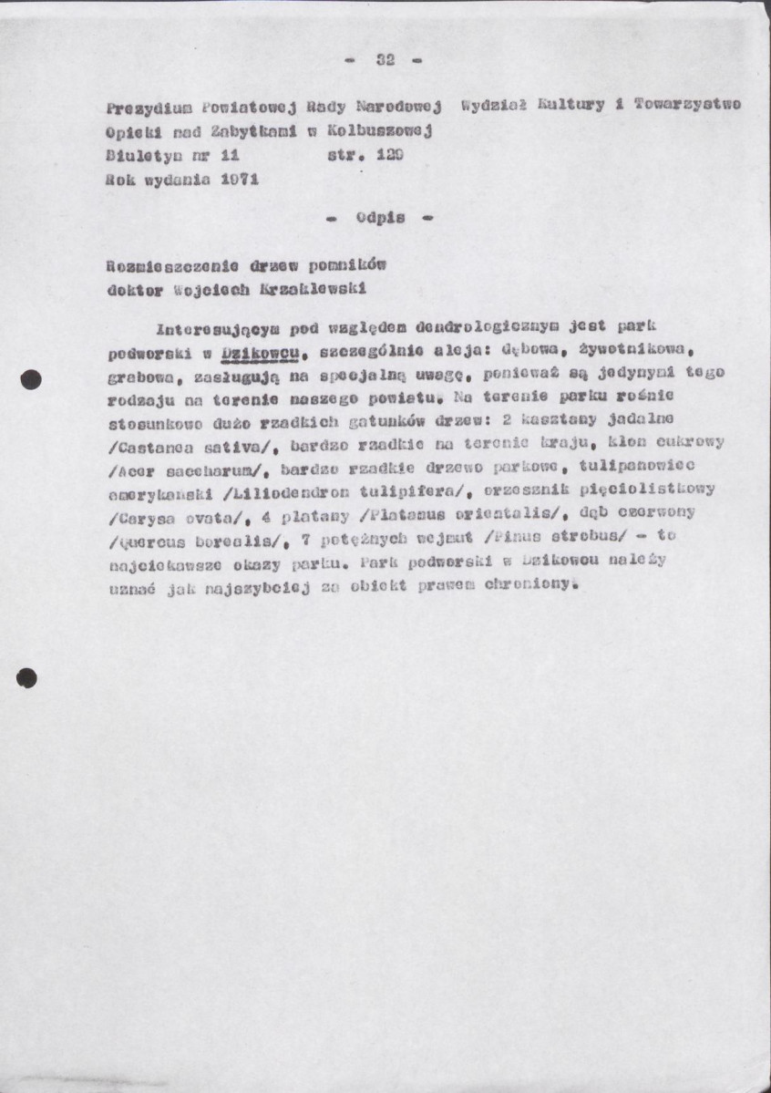 EP - Ewidencja parkowa, skan nr 38