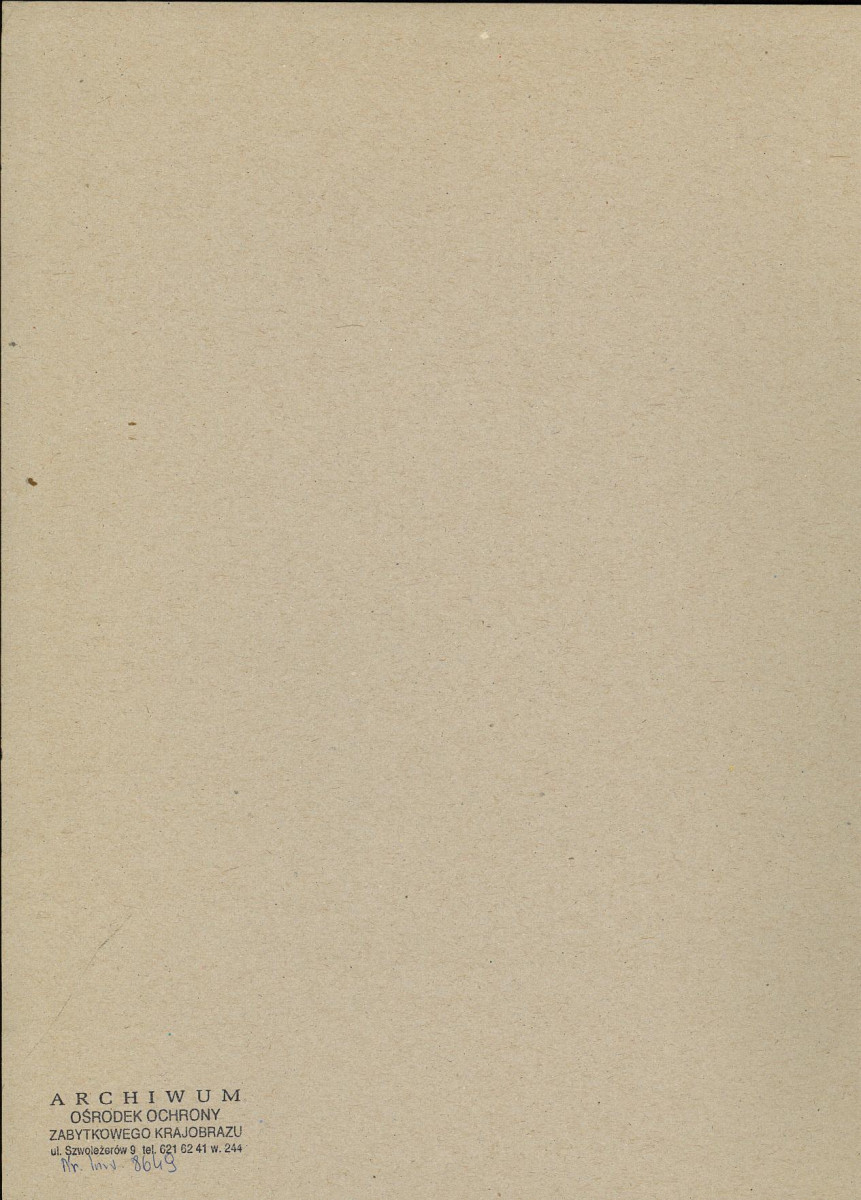 EP - Ewidencja parkowa, skan nr 2