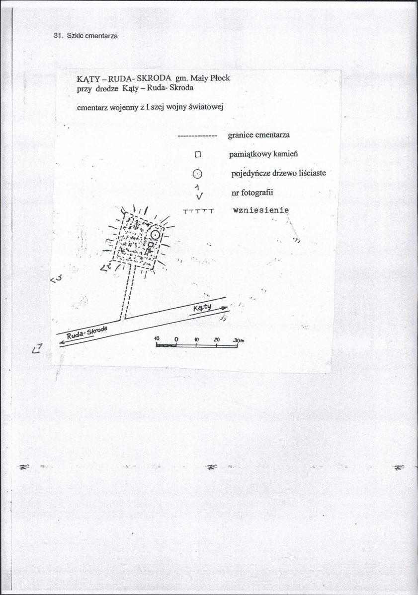 Karta cmentarza, skan nr 3