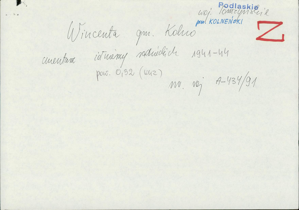 Karta cmentarza, skan nr 5