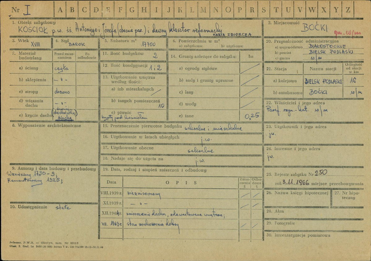 Karta zielona, skan nr 1