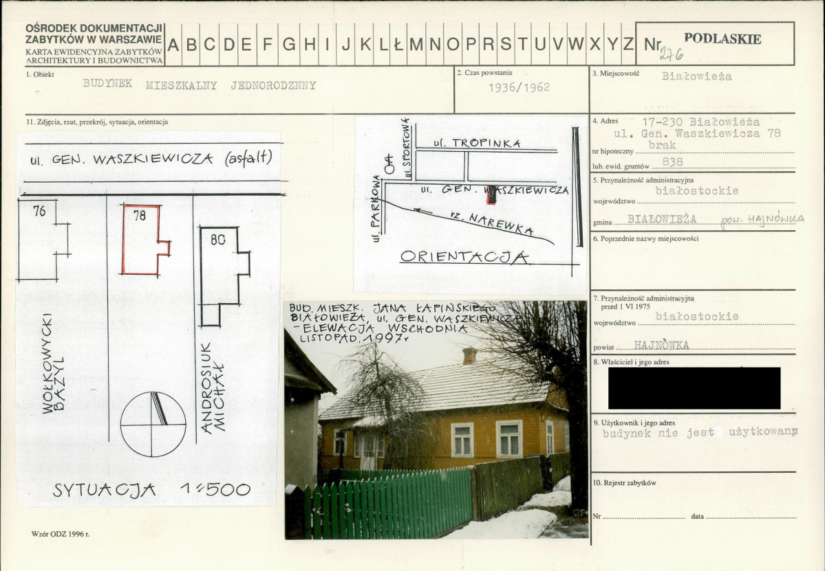 KB - Karta biała, skan nr 1