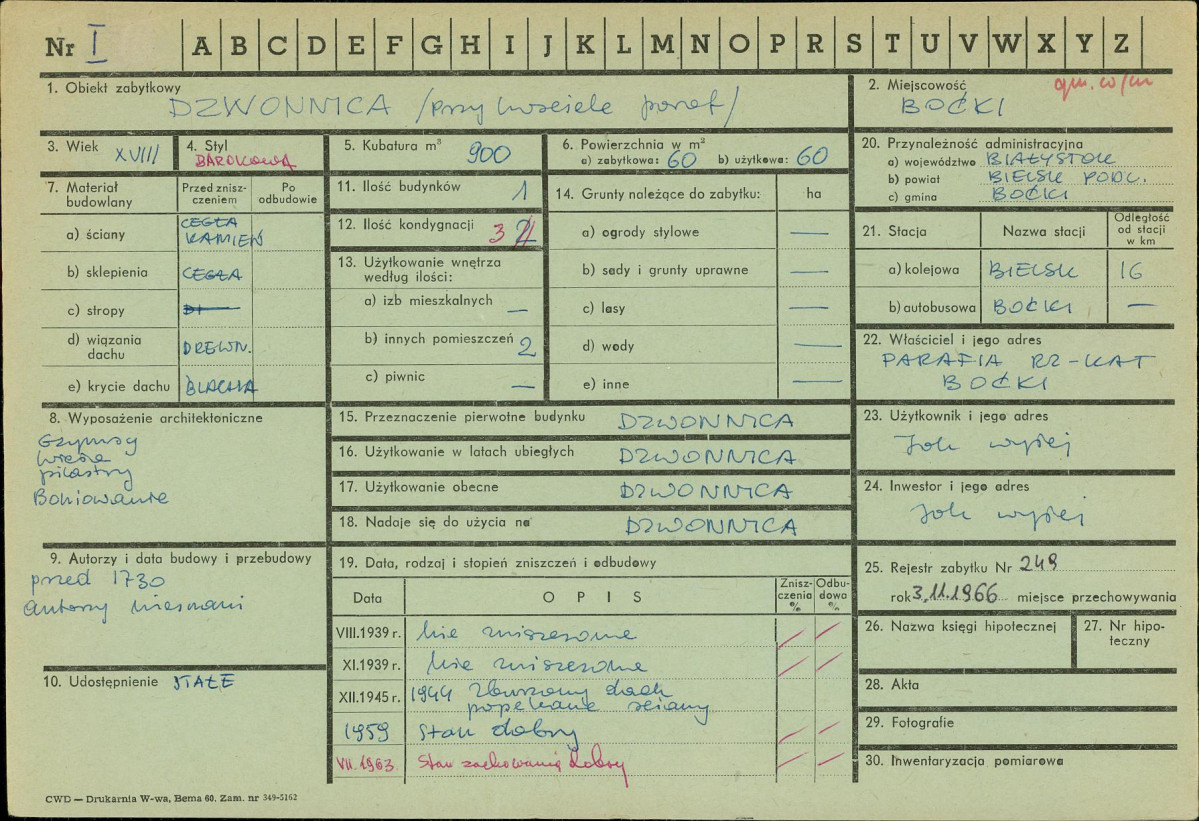 Karta zielona, skan nr 1