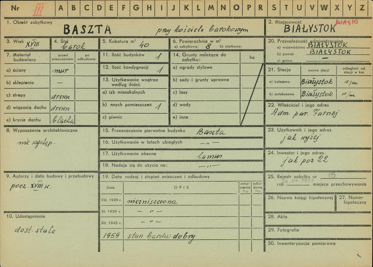 Karta zielona, skan nr 1