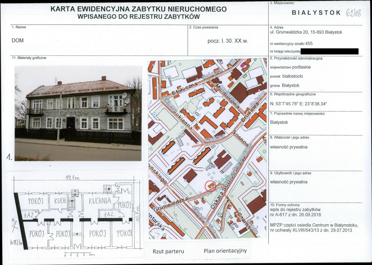 KB - Karta biała, skan nr 1