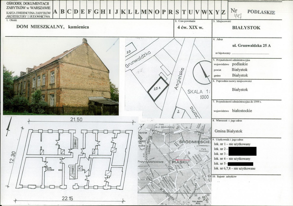KB - Karta biała, skan nr 1