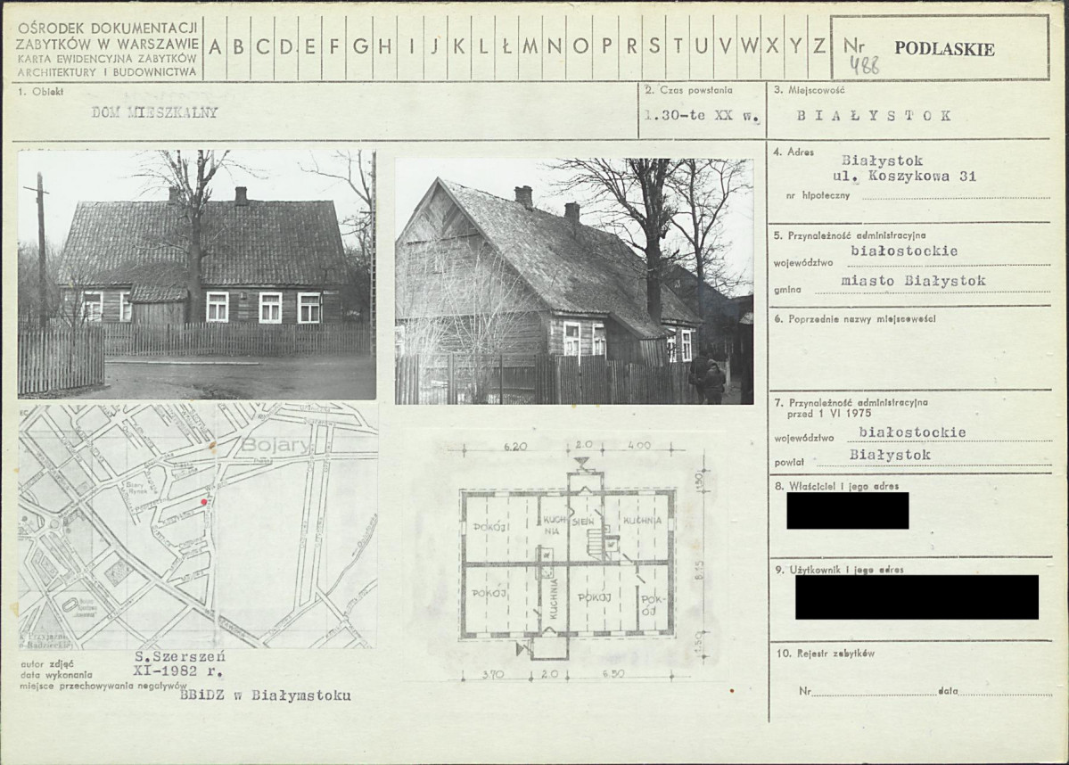 KB - Karta biała, skan nr 1
