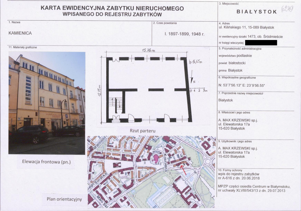 KB - Karta biała, skan nr 1