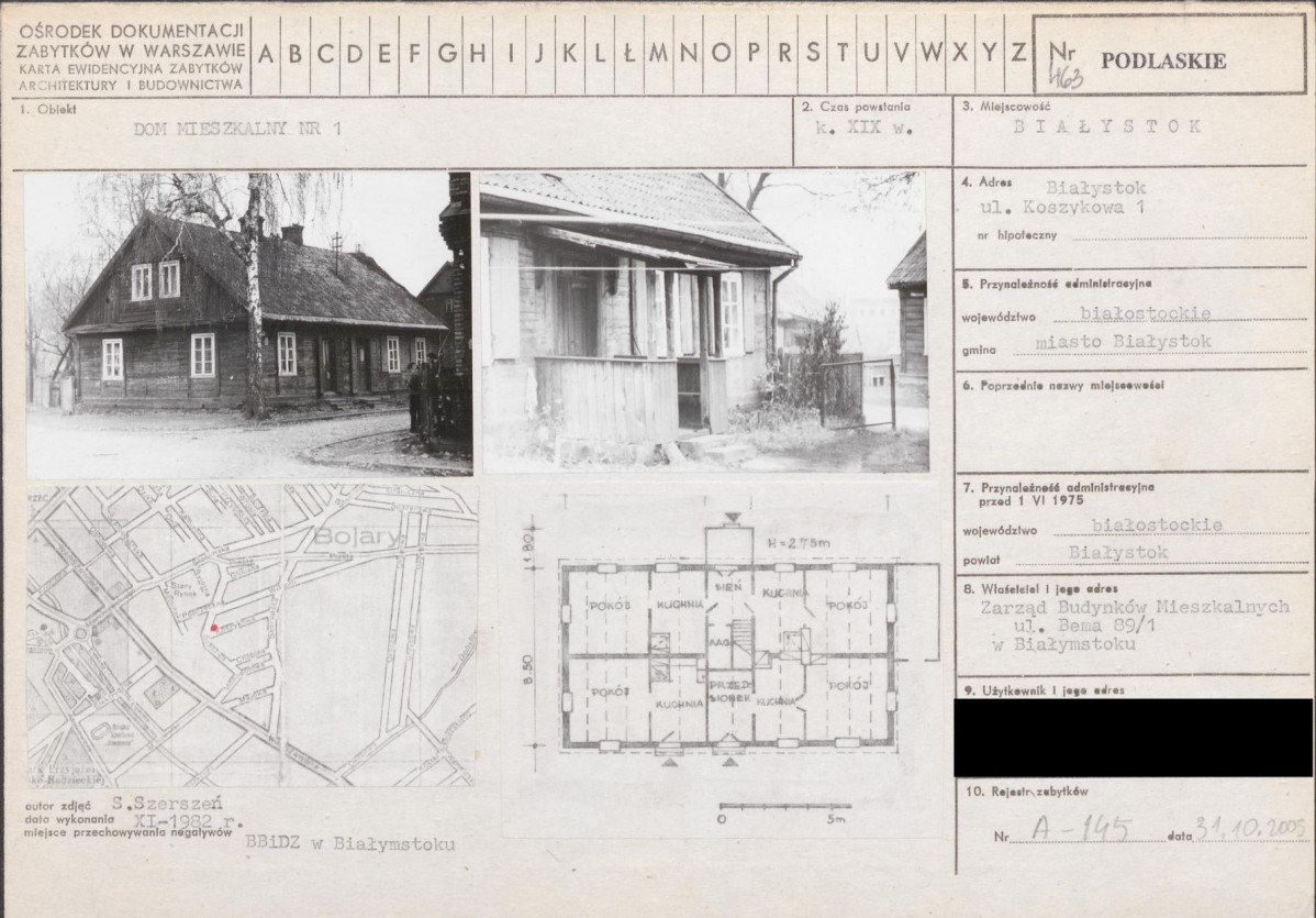 KB - Karta biała, skan nr 1
