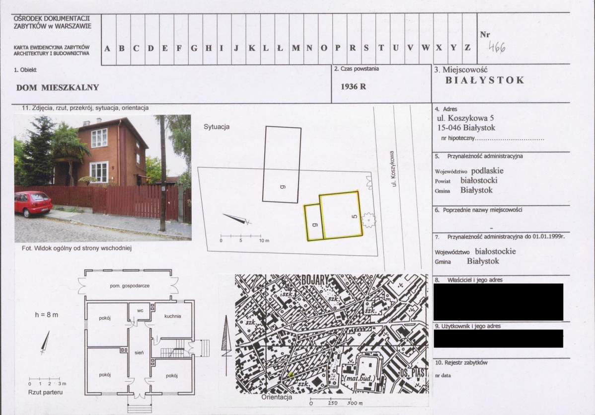 KB - Karta biała, skan nr 1