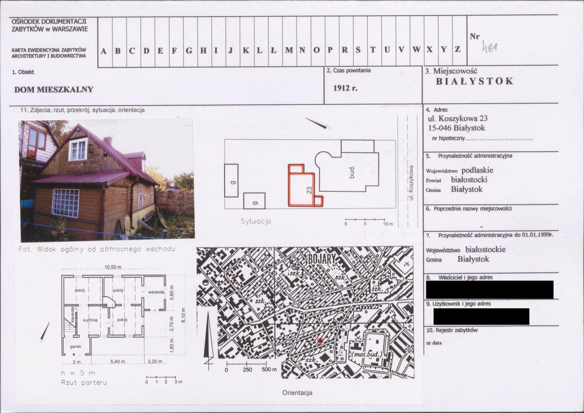 KB - Karta biała, skan nr 1