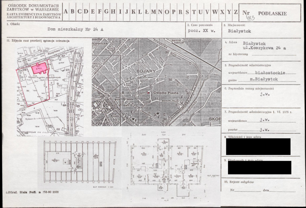 KB - Karta biała, skan nr 1