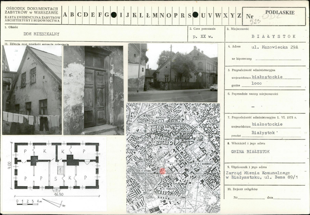KB - Karta biała, skan nr 1