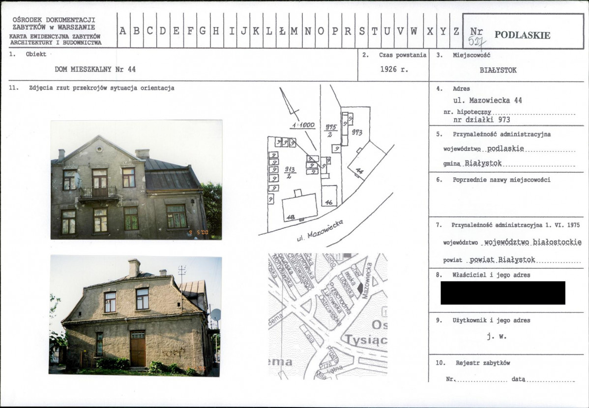 KB - Karta biała, skan nr 1