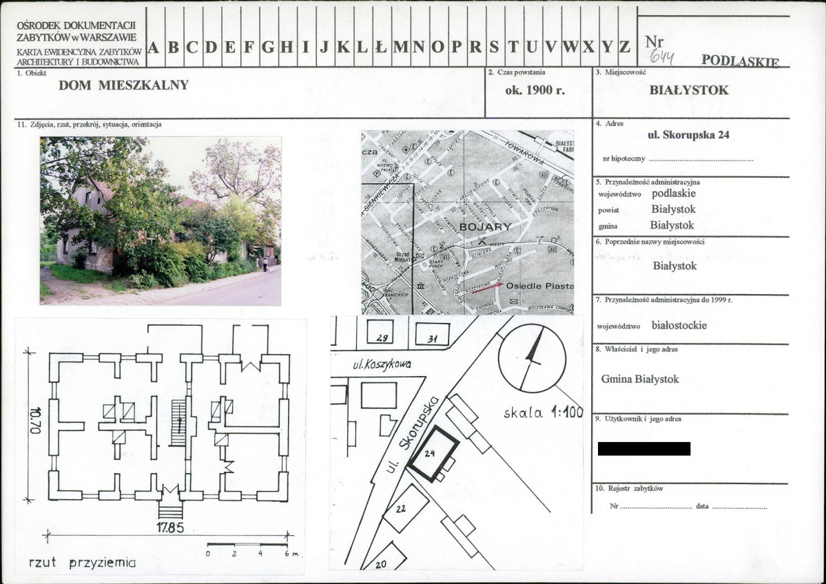 KB - Karta biała, skan nr 1