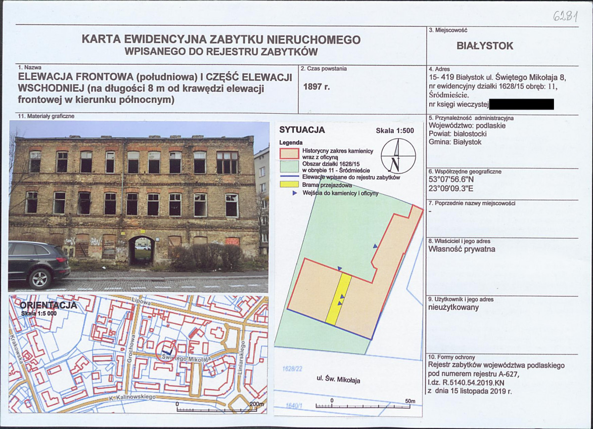 KB - Karta biała, skan nr 1