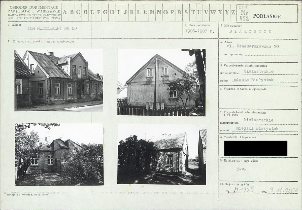 KB - Karta biała, skan nr 1