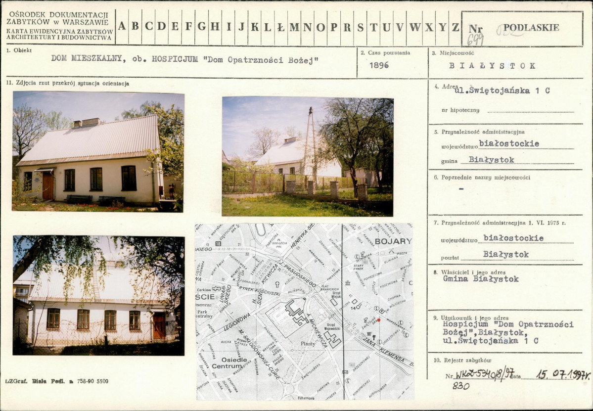 KB - Karta biała, skan nr 1