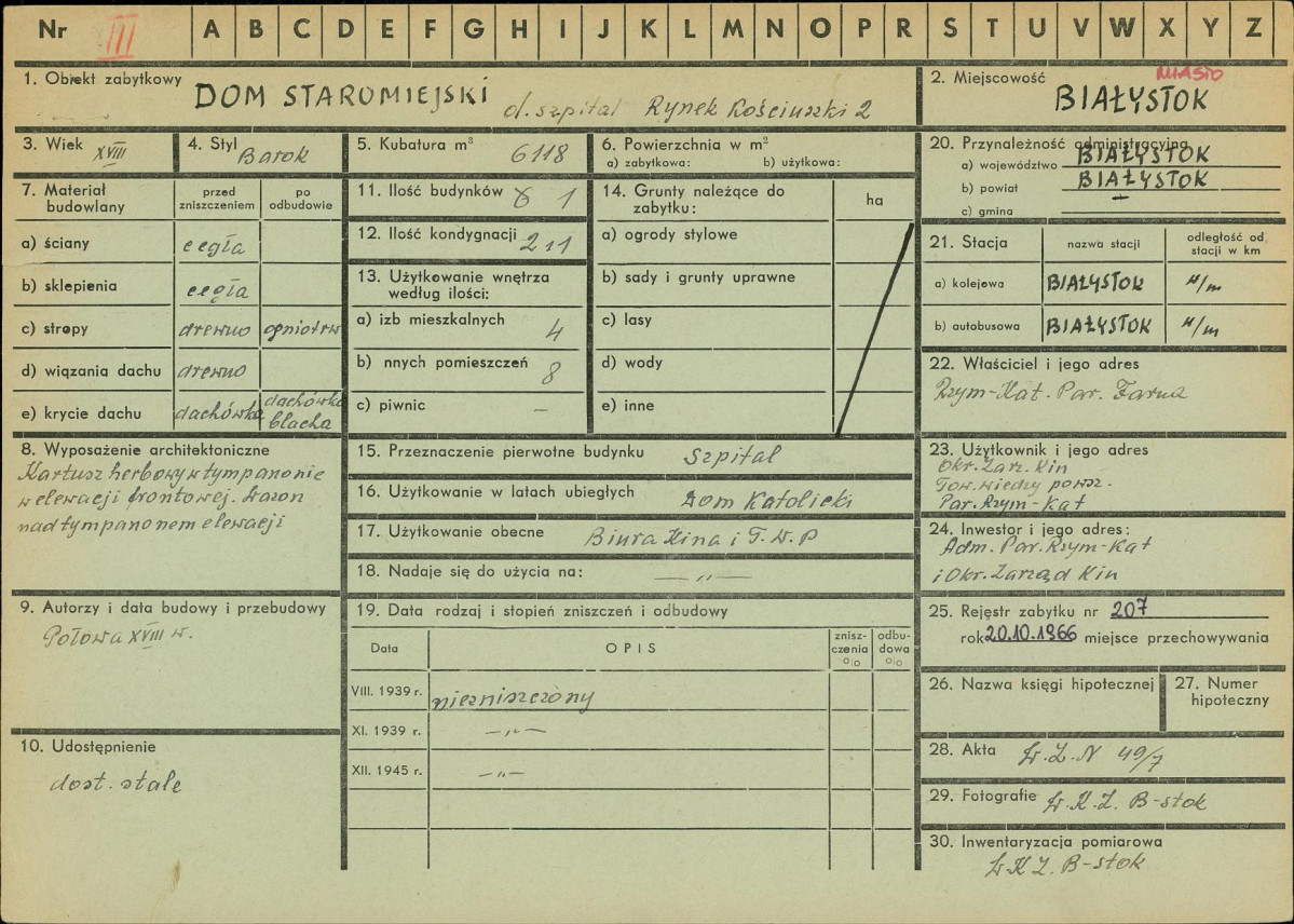Karta zielona, skan nr 1