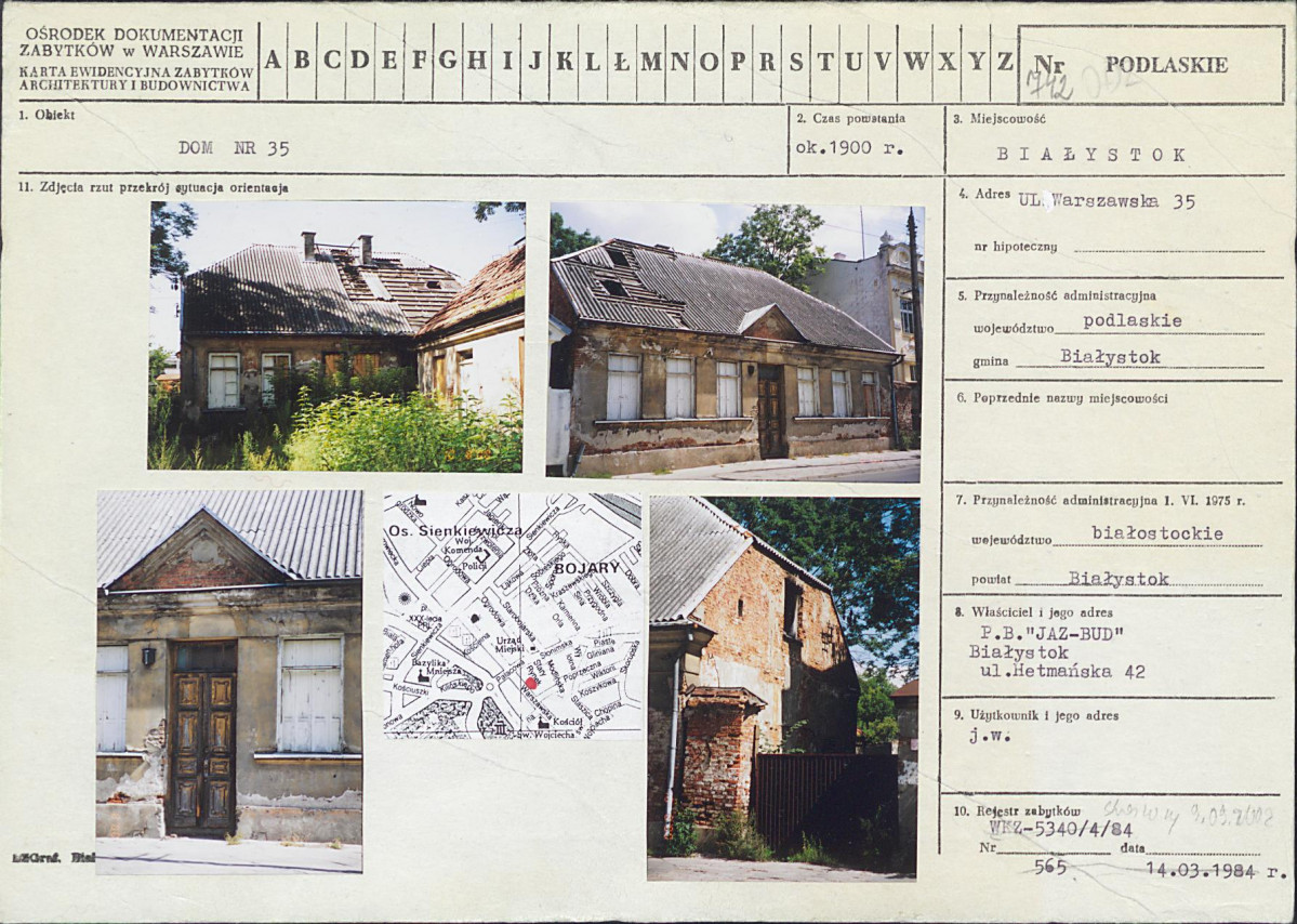 KB - Karta biała, skan nr 1