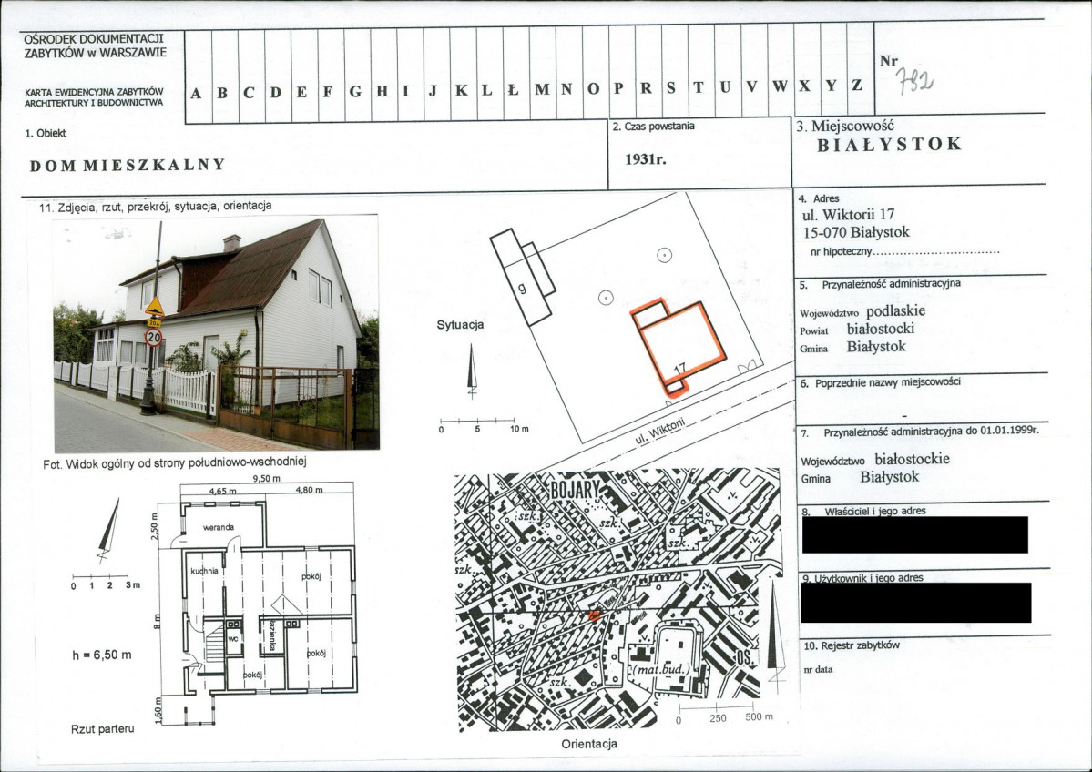 KB - Karta biała, skan nr 1