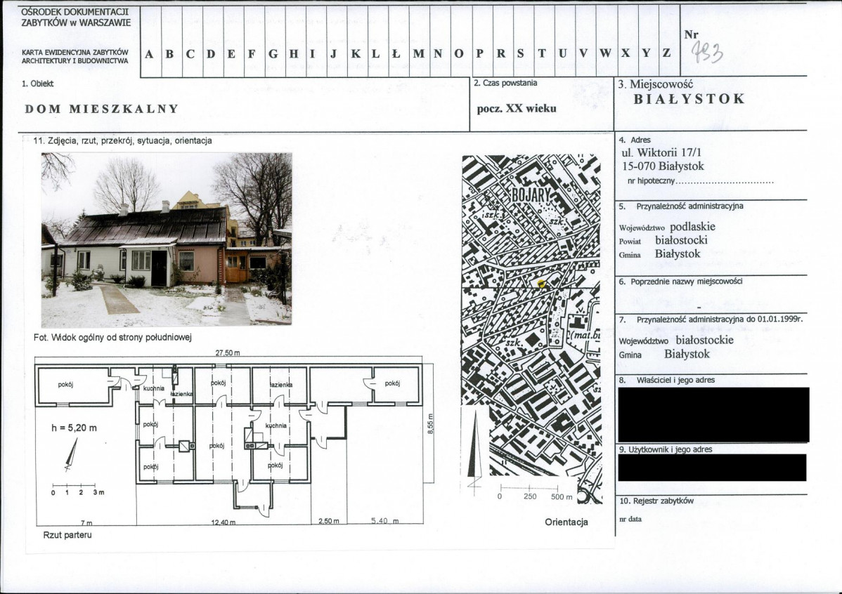 KB - Karta biała, skan nr 1