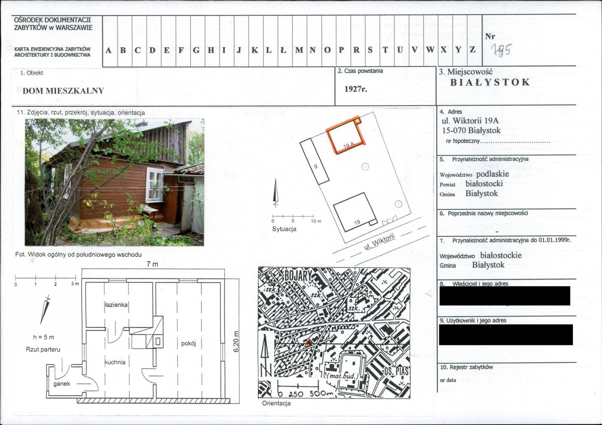 KB - Karta biała, skan nr 1