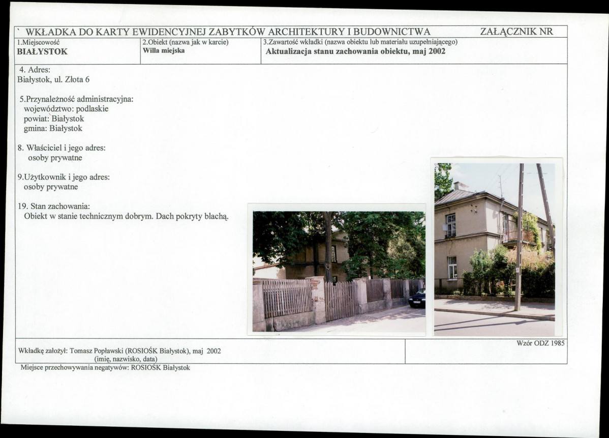 KB - Karta biała, skan nr 7