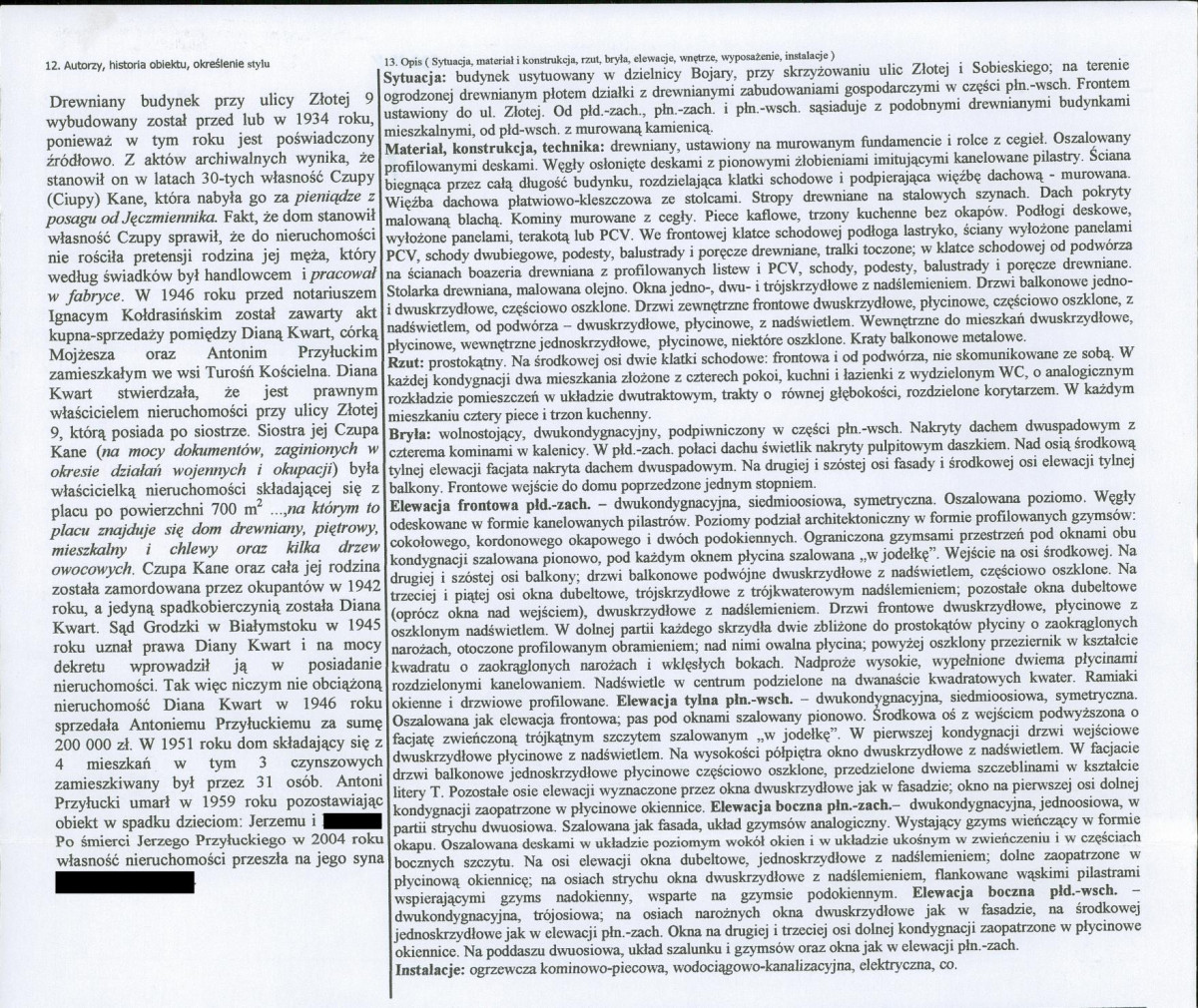 KB - Karta biała, skan nr 2