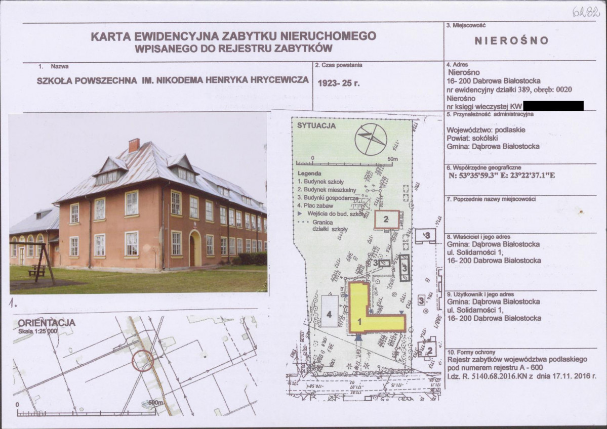 KB - Karta biała, skan nr 1