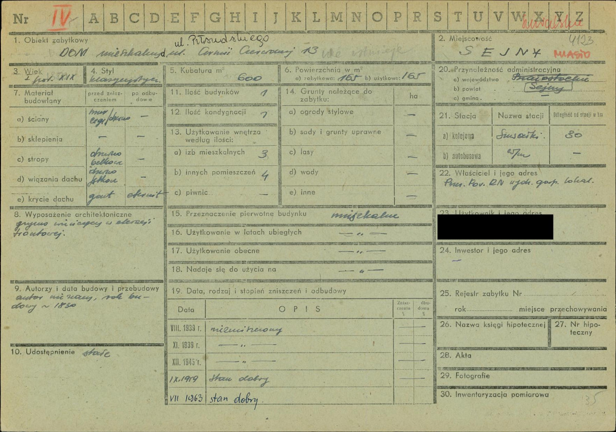 KZ - Karta zielona, skan nr 1