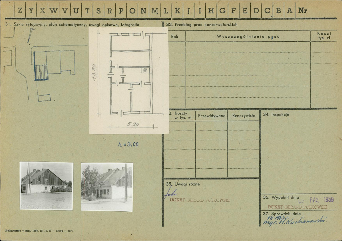 KZ - Karta zielona, skan nr 2
