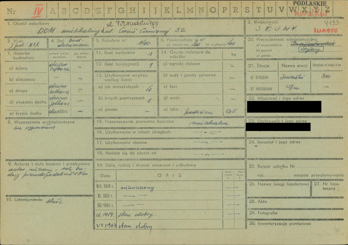 KZ - Karta zielona, skan nr 1