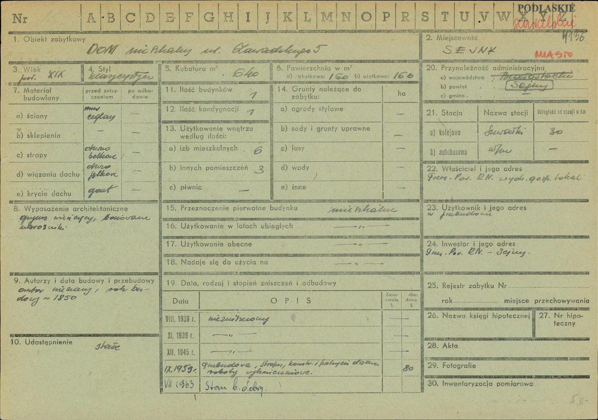 Karta zielona, skan nr 1