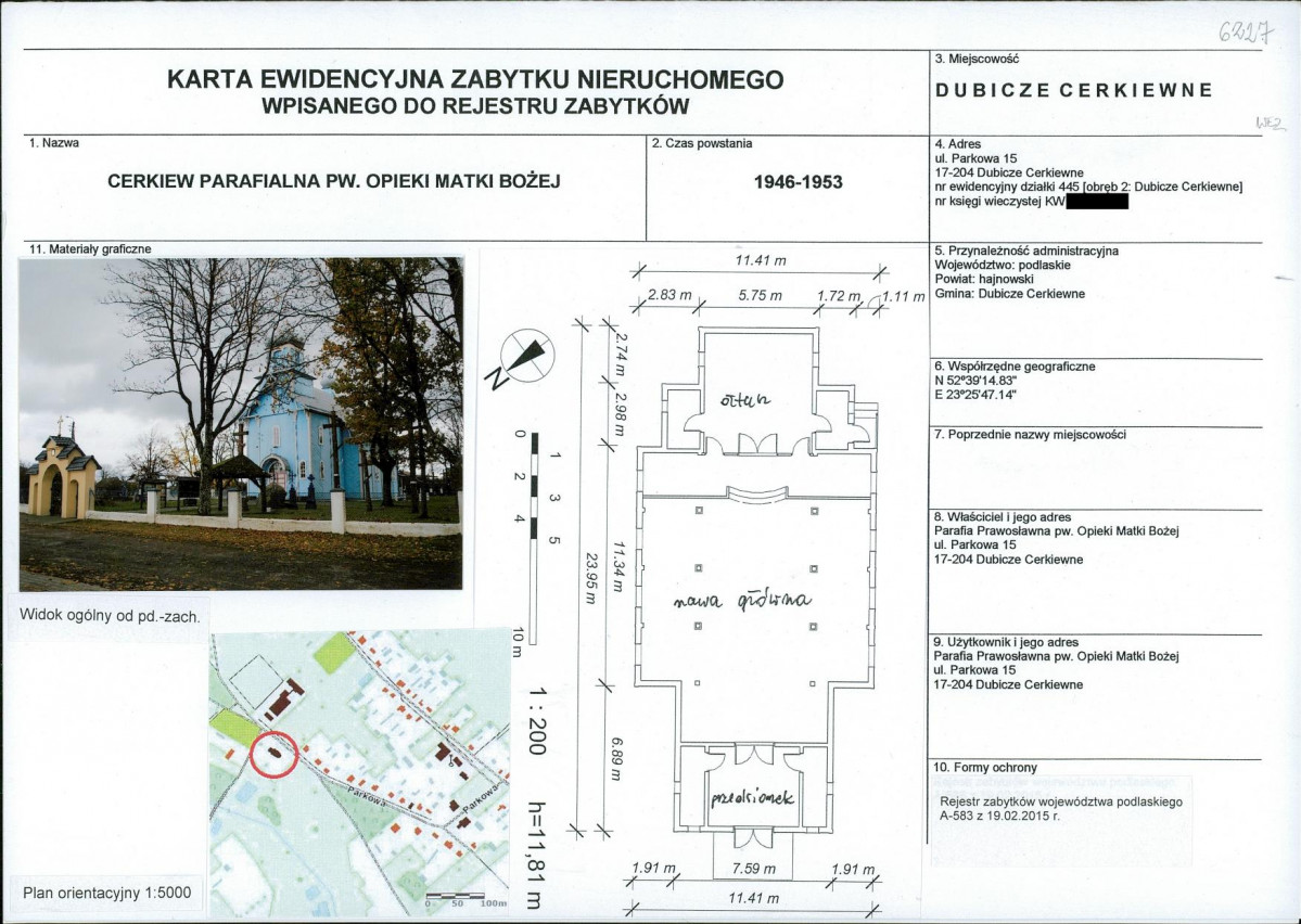 KB - Karta biała, skan nr 1