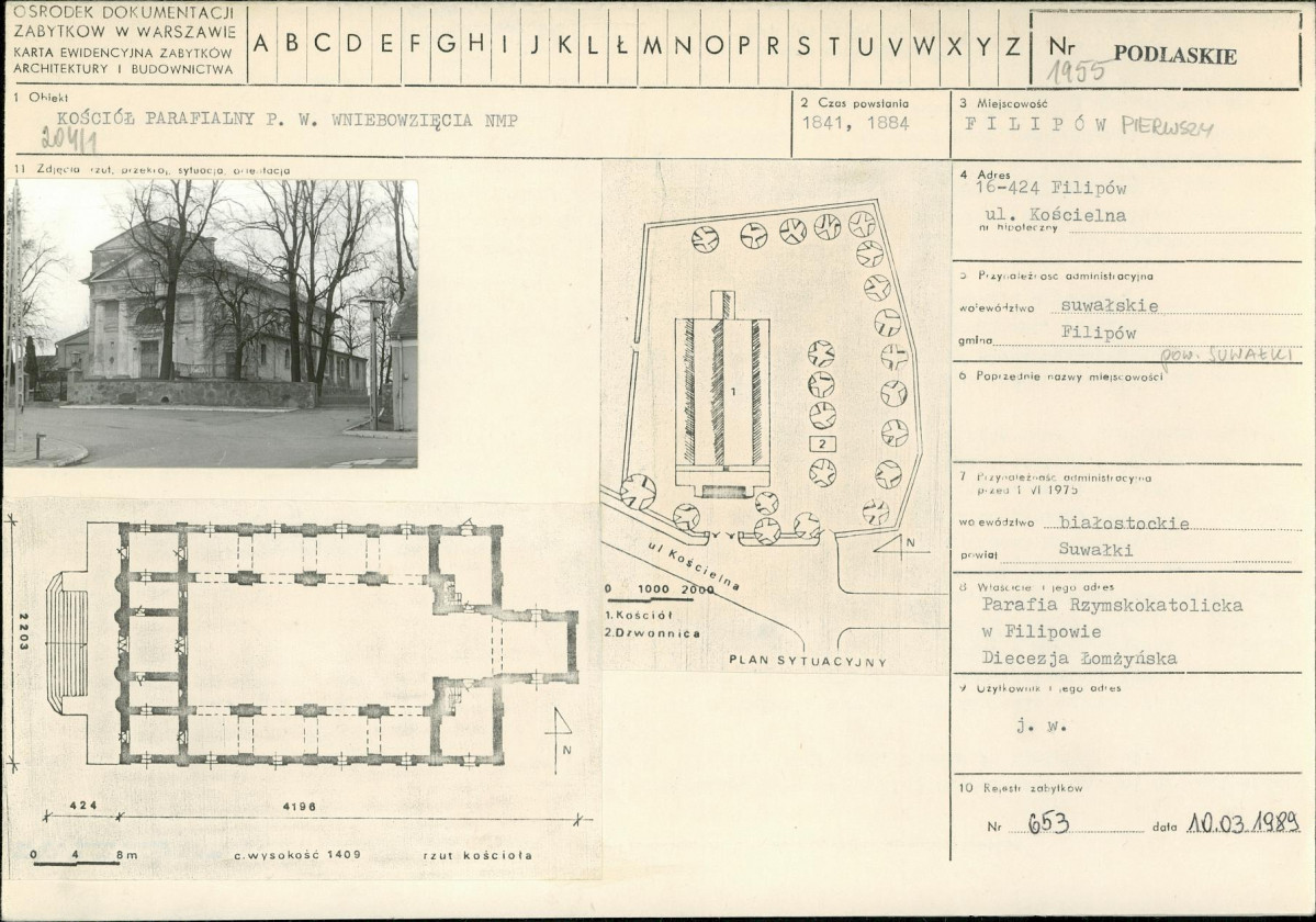 KB - Karta biała, skan nr 1