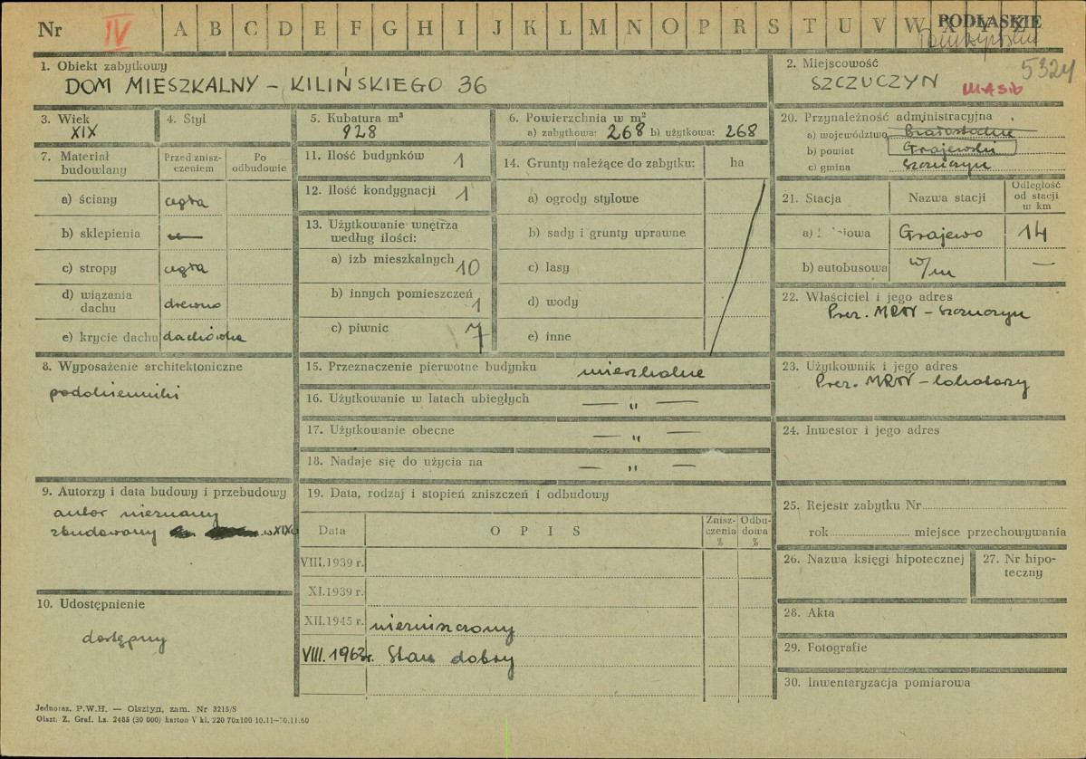 Karta zielona, skan nr 1