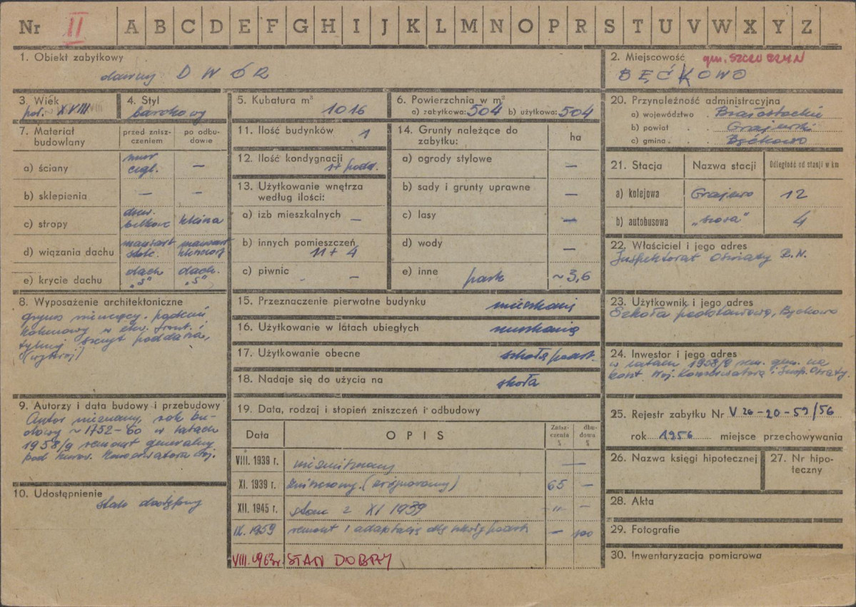 Karta zielona, skan nr 1