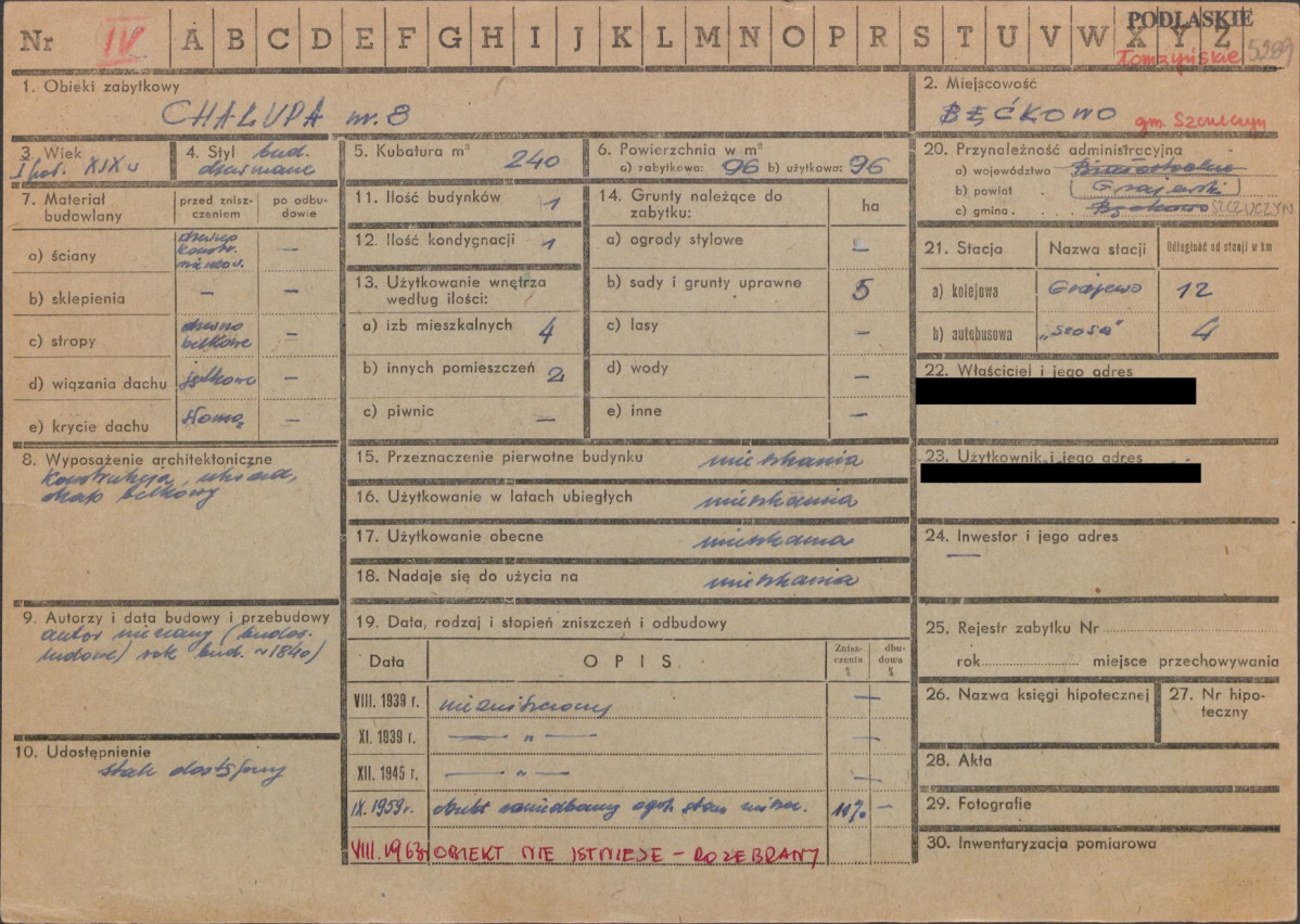 KZ - Karta zielona, skan nr 1