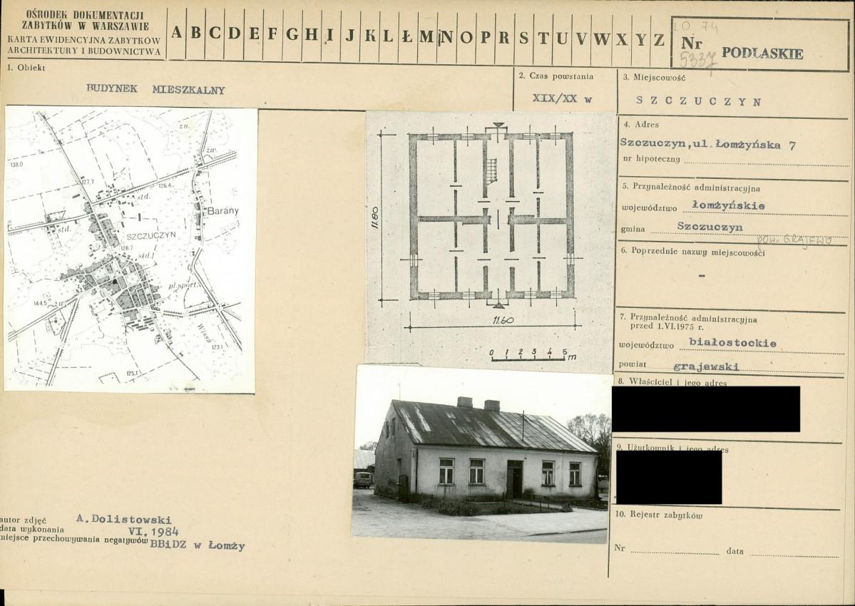 KB - Karta biała, skan nr 1