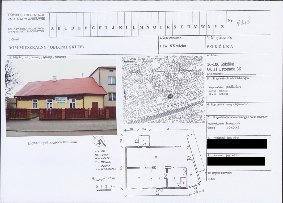 KB - Karta biała, skan nr 1