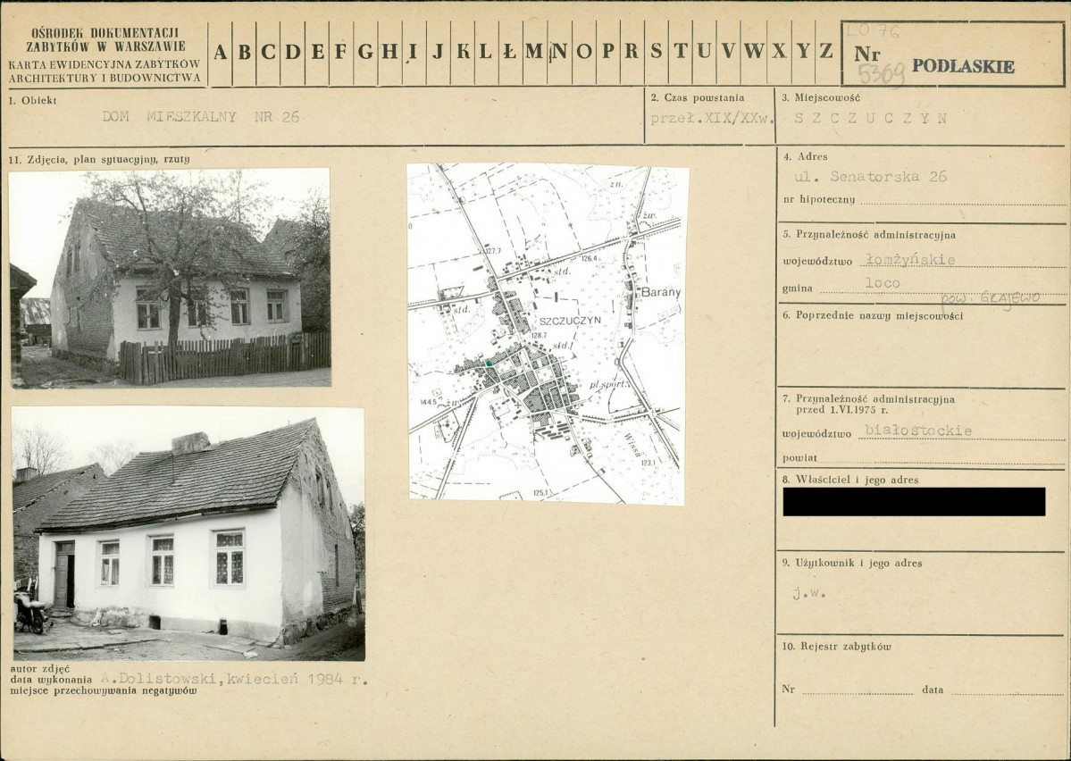 KB - Karta biała, skan nr 1