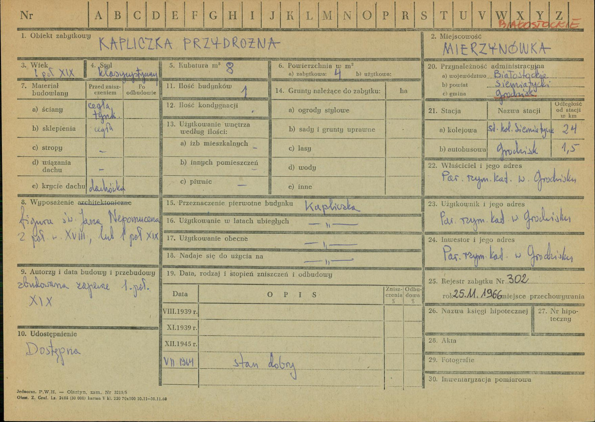 Karta zielona, skan nr 1