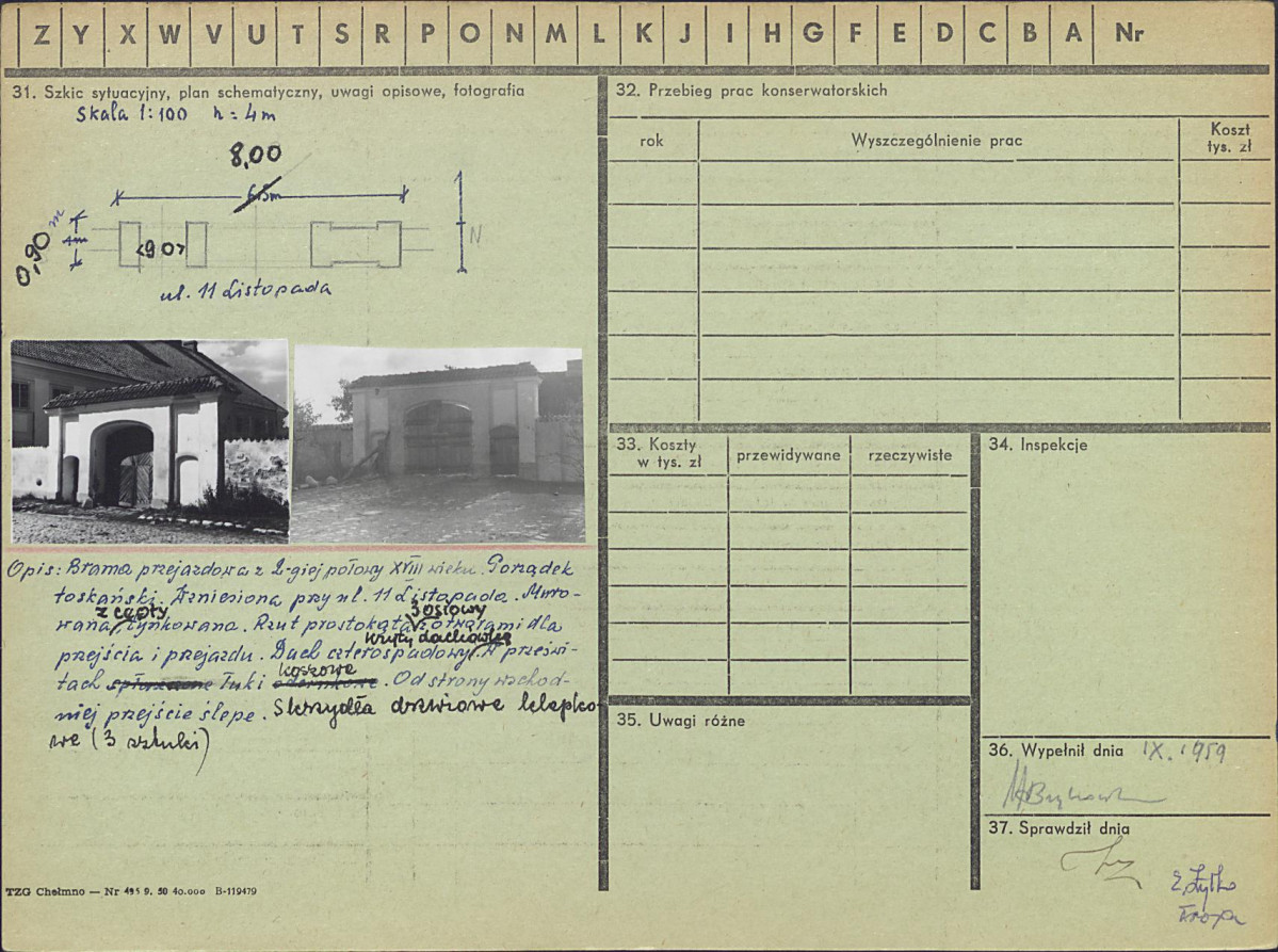 Karta zielona, skan nr 2