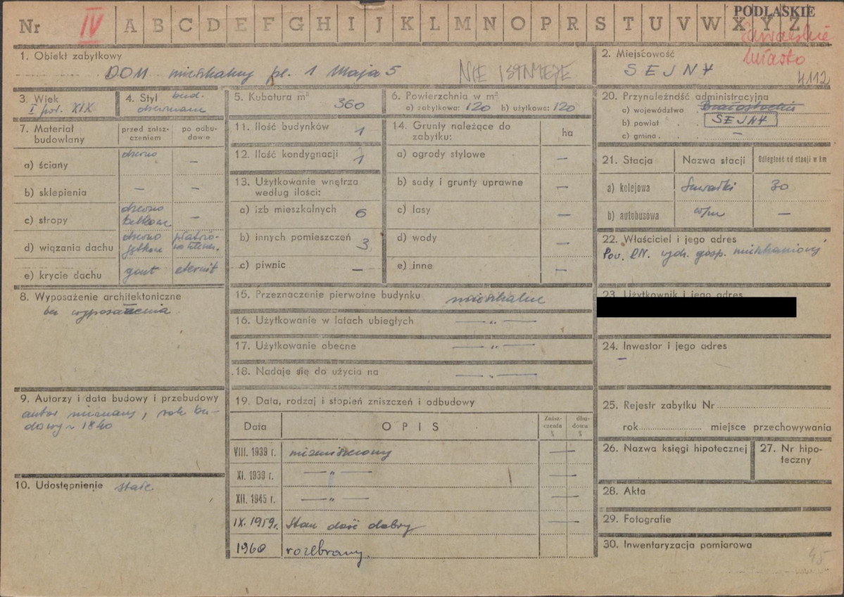 KZ - Karta zielona, skan nr 1