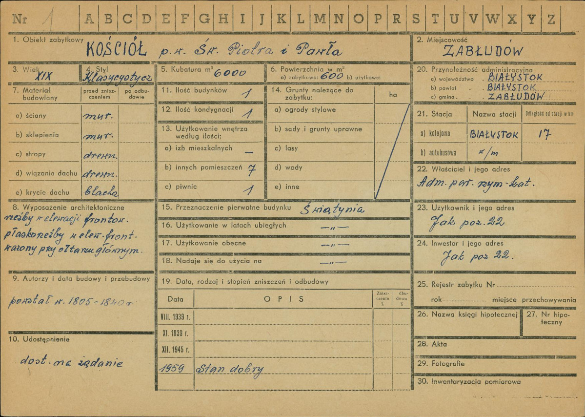 Karta zielona, skan nr 1