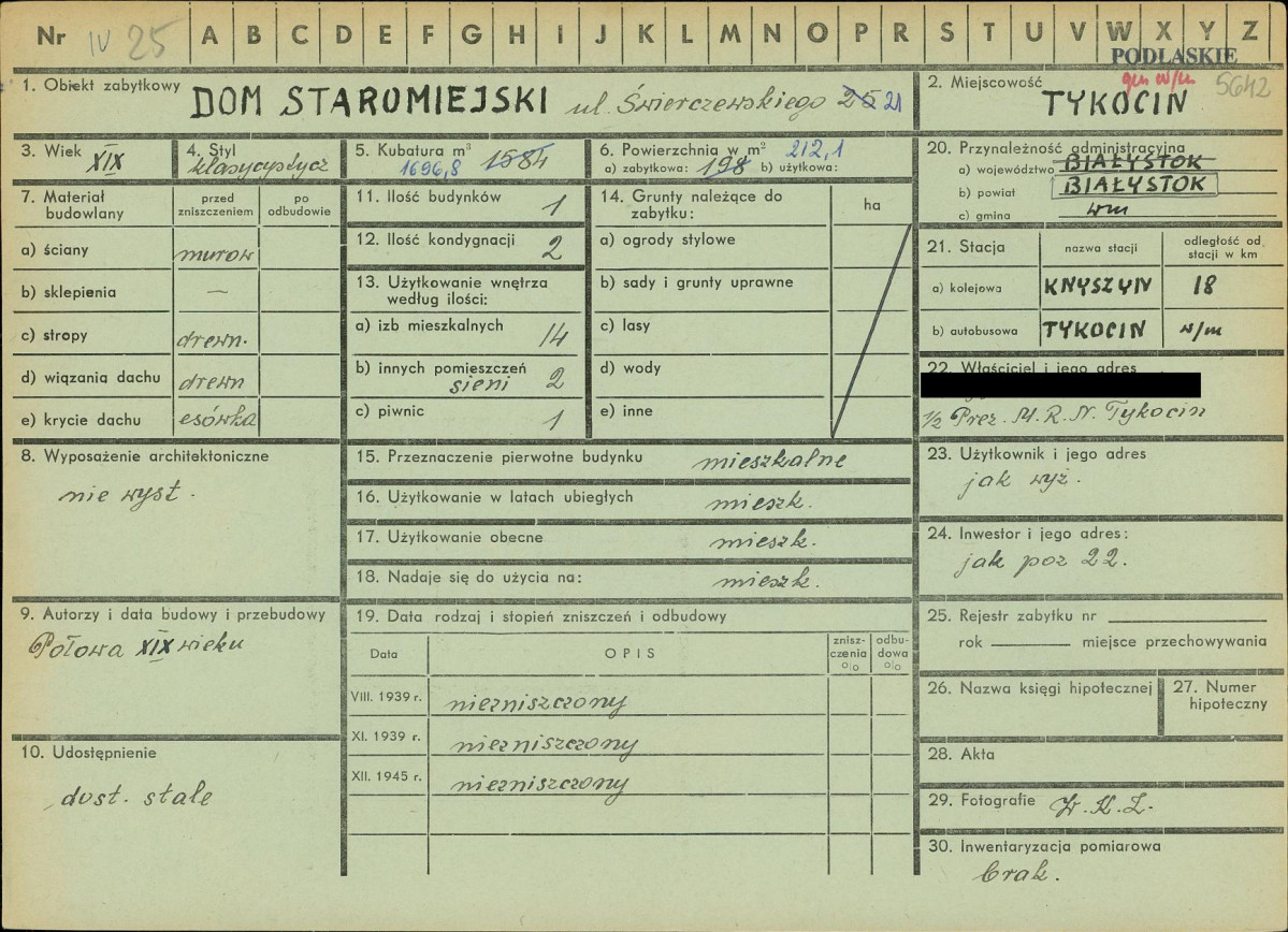 KZ - Karta zielona, skan nr 1